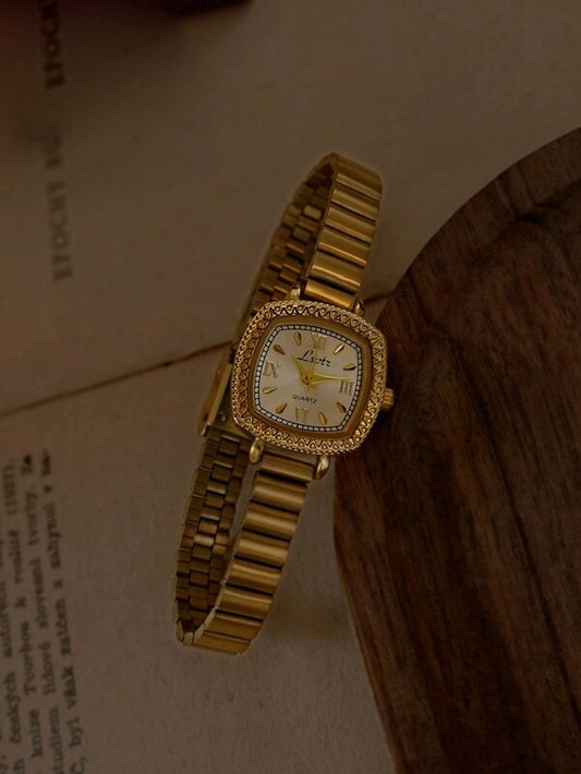 The Monaco Watch - Vintage Inspired Gold Bracelet Watch