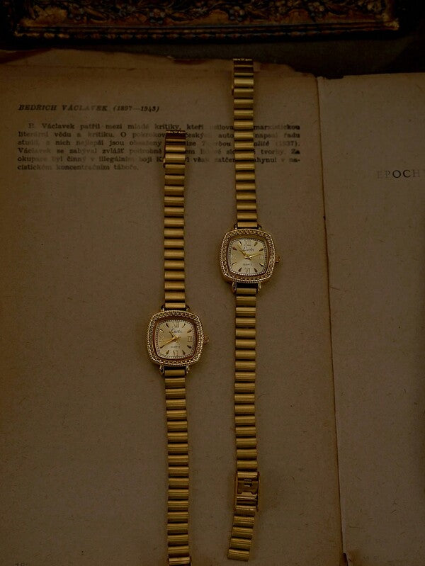 The Monaco Watch - Vintage Inspired Gold Bracelet Watch