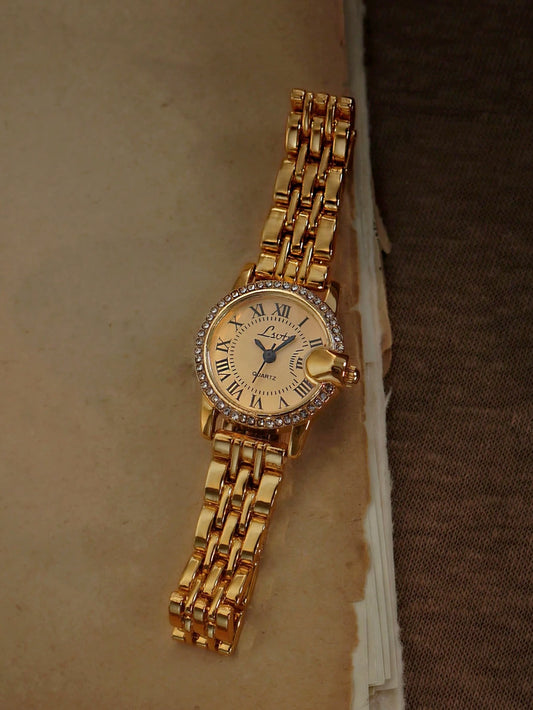 The Daily Devotion – Gold Vintage Inspired Elegant Watch