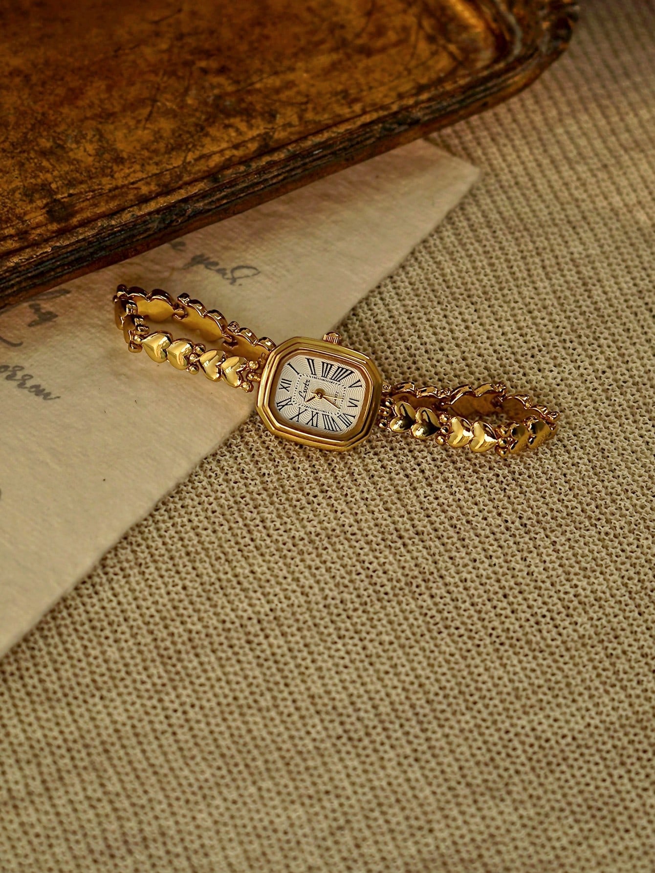 After All This Time - Only Time Will Tell Collection Gold Tone Vintage Watch