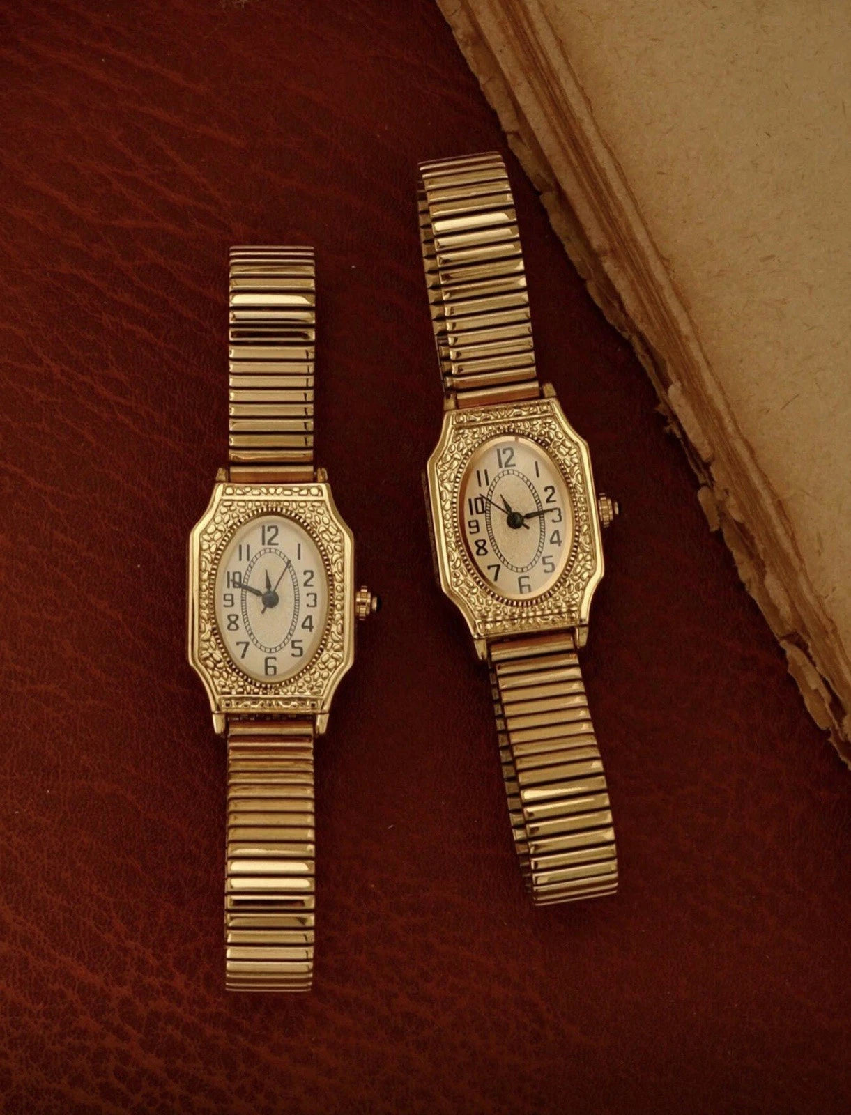 Belle Époque – Art Deco Gold Inspired Watch