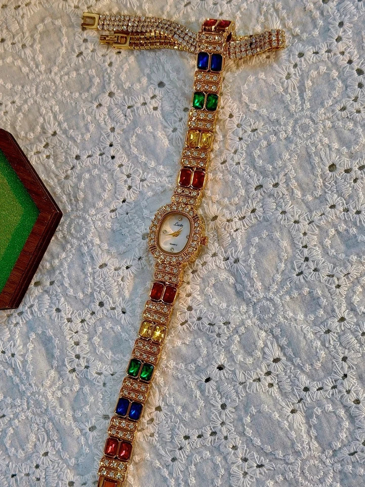 Versailles Crystal Rainbow Watch